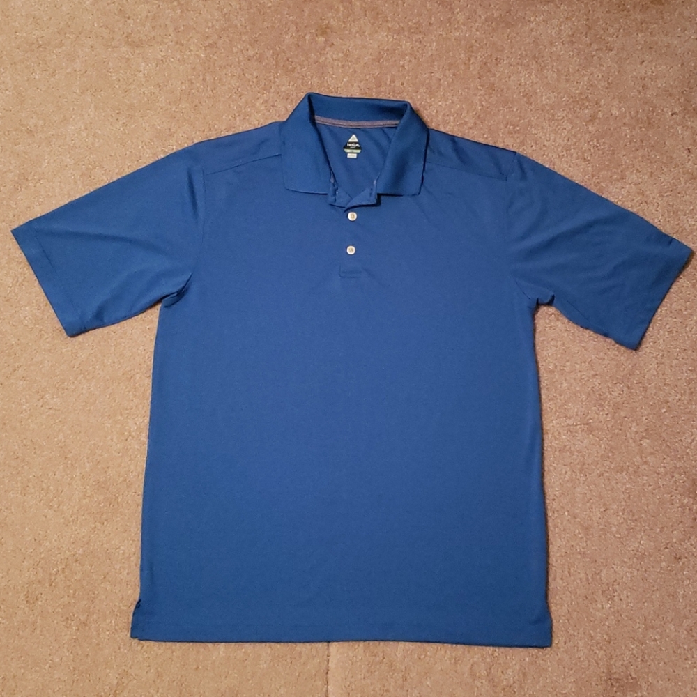 Bolle Men's Blue Golf Shirt